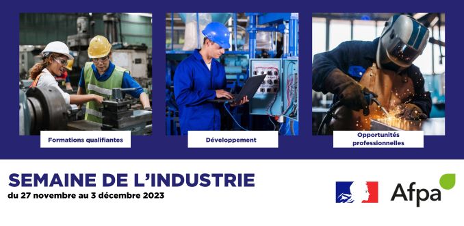 Semaine de l'industrie : des métiers en forte demande !