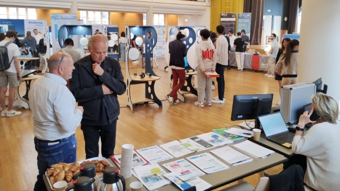 Coup d’envoi à Belfort pour le Tour transnational de l’Hydrogène