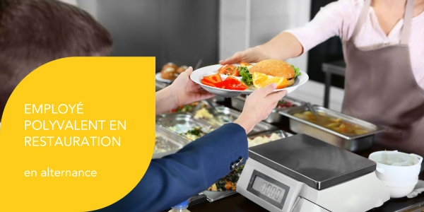 Employé polyvalent en restauration en alternance à Olivet !
